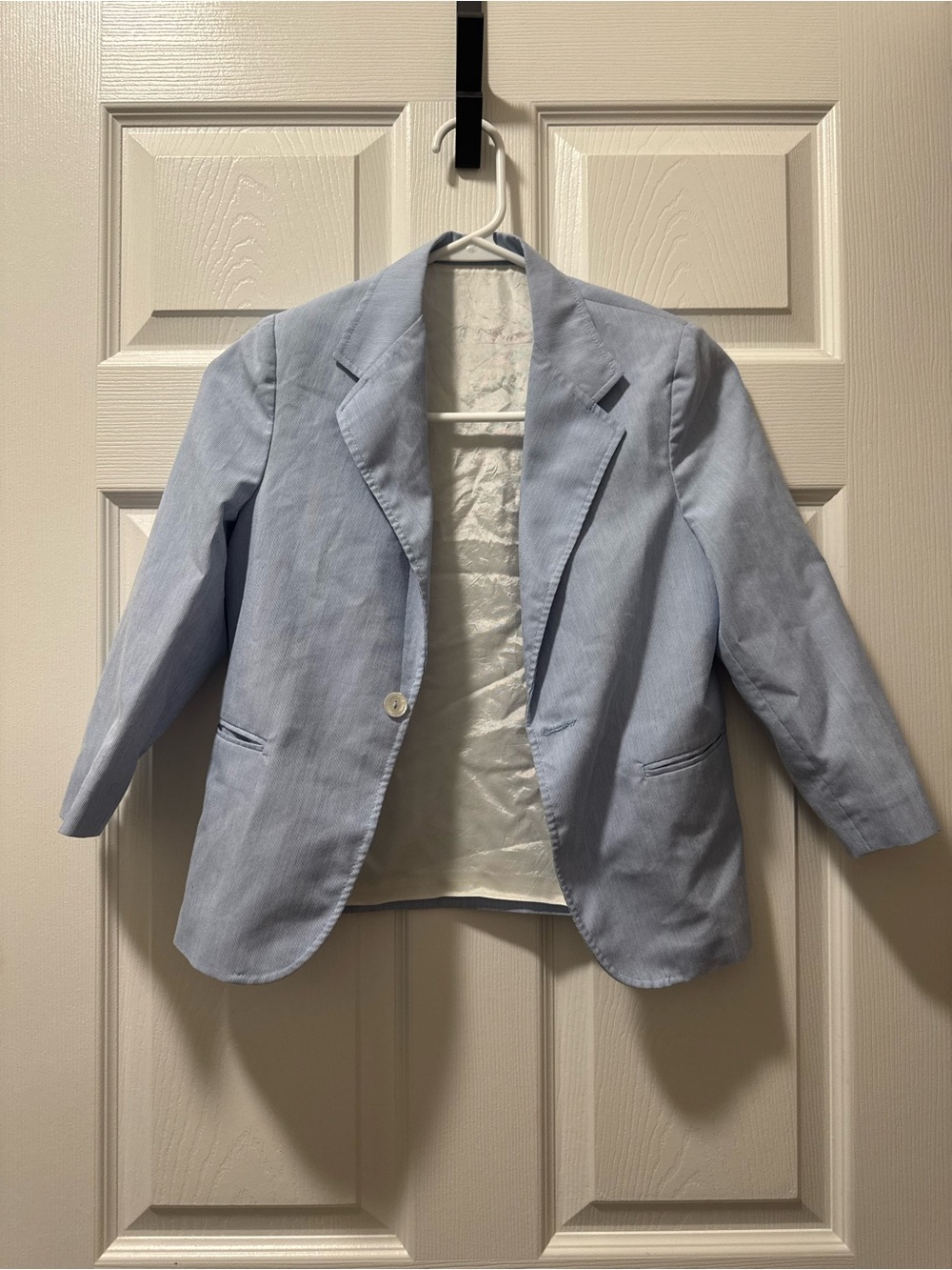 Light Blue Vintage Boys Blazer